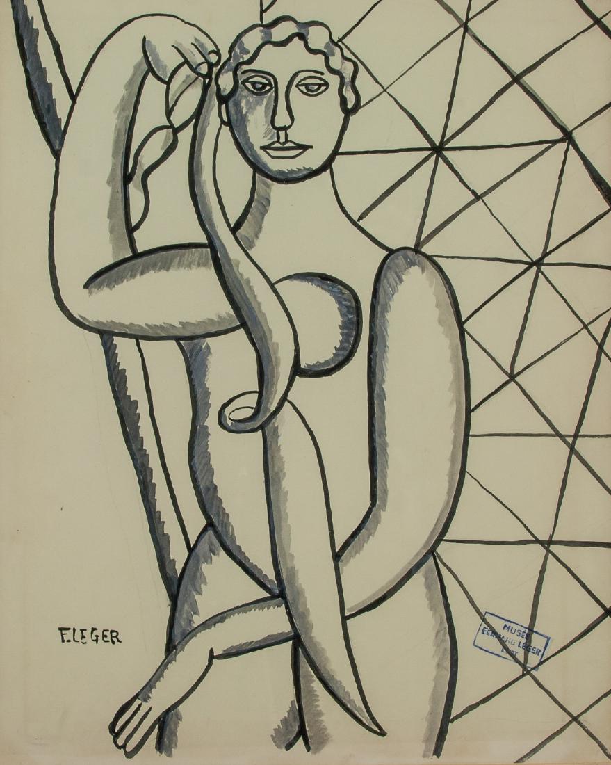 FERNAND LEGER French 1881-1955 Ink on Paper (1 of 9)