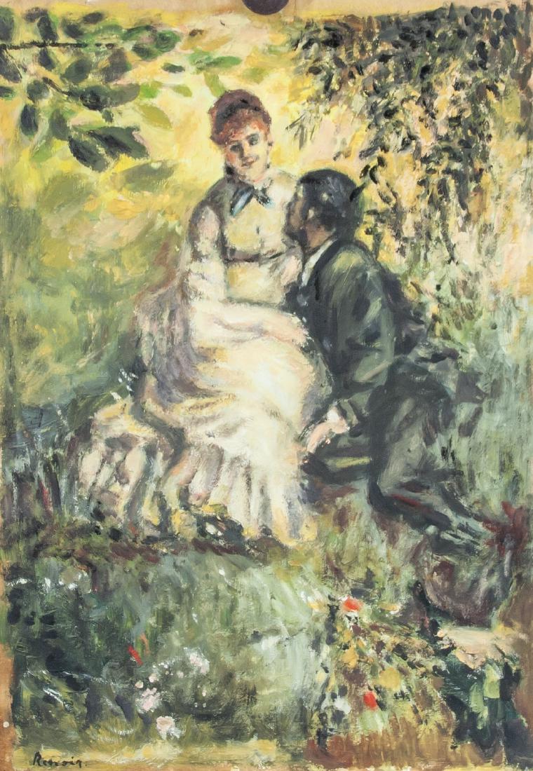 PIERRE-AUGUST RENOIR French 1841-1919 Tempera Oil (1 of 7)