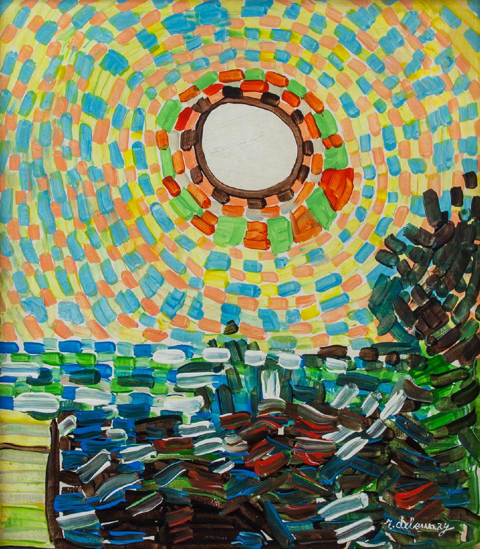 ROBERT DELAUNAY French 1885-1941 Oil on Canvas (1 of 5)