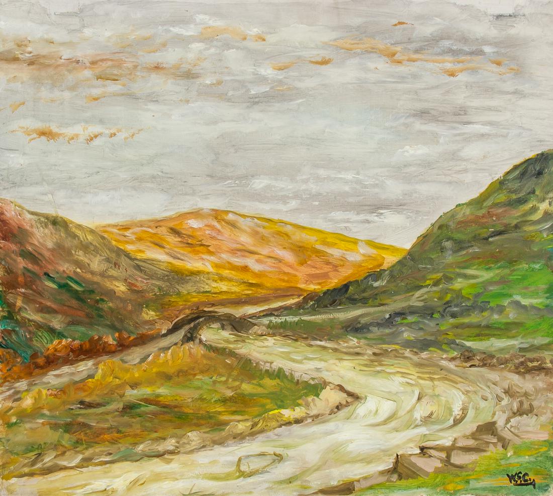 WINSTON CHURCHILL British 18741965 OOB Landscape