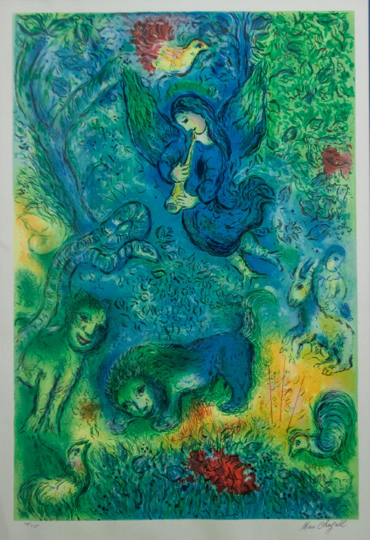 MARC CHAGALL Lithograph The Magic Flute 159/225 (1 of 8)