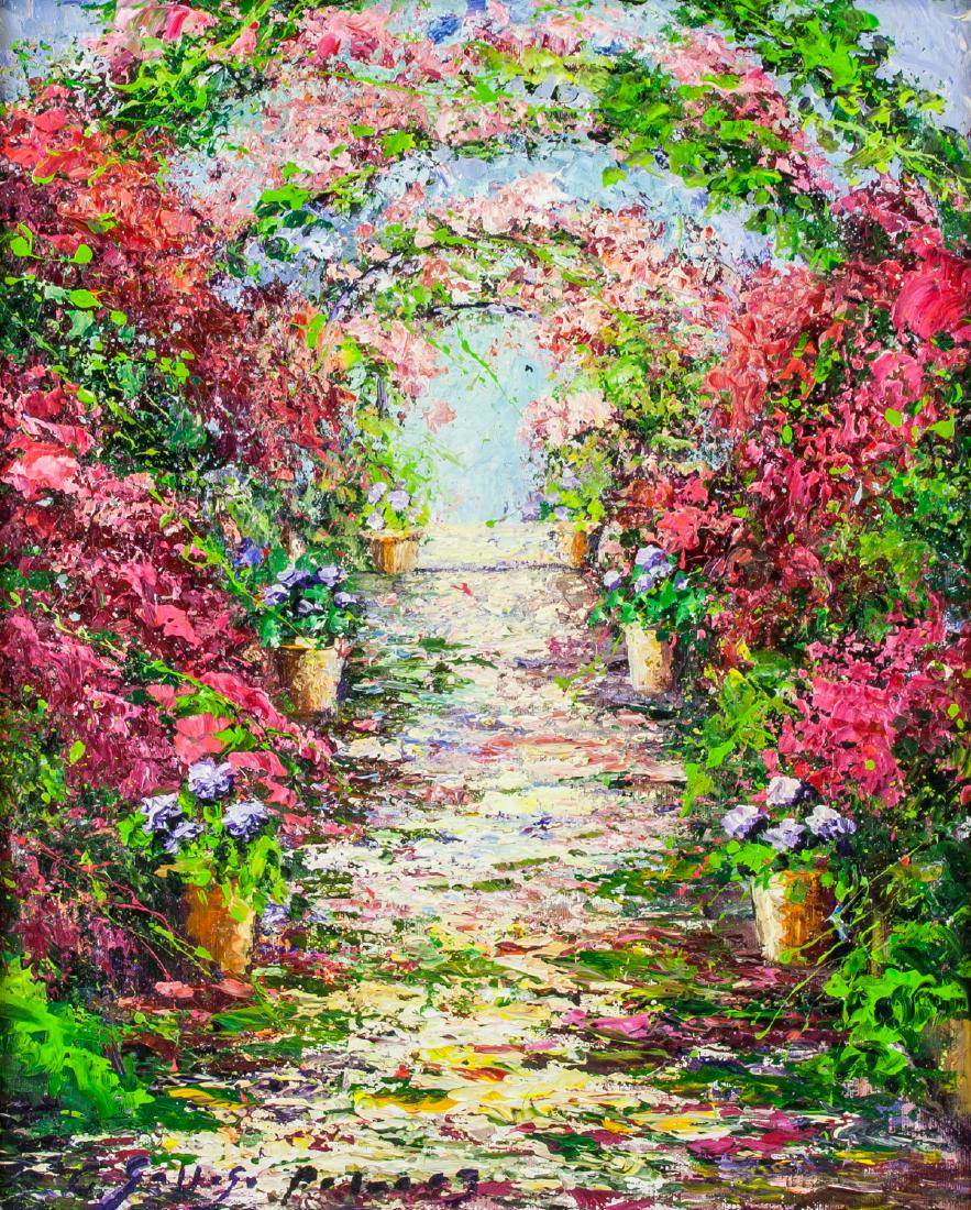 Spanish OOC Landscape Scene Signed LL (1 of 6)