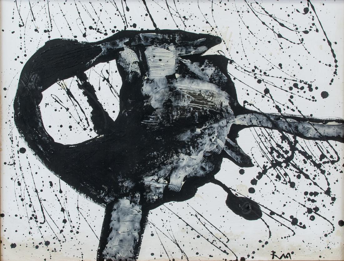 ROBERT MOTHERWELL US 1915-1991 OOC Abstract (1 of 5)