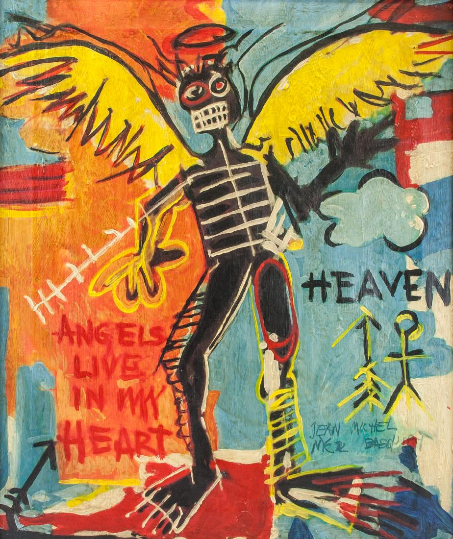 JEAN-MICHEL BASQUIAT Acrylic on Canvas (1 of 5)
