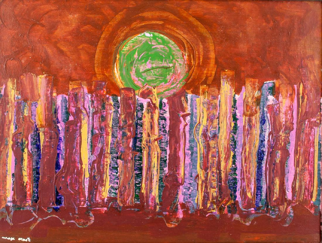 MAX ERNST German 1891-1976 Oil on Canvas (1 of 5)