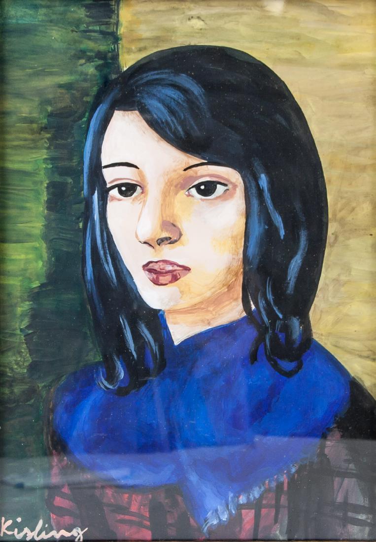 MOISE KISLING French-Polish 1891-1953 Oil on Paper (1 of 6)