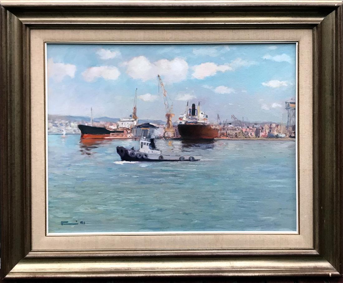 JOSEP POMES ABELLA Spanish b. 1940 OOC (1 of 4)