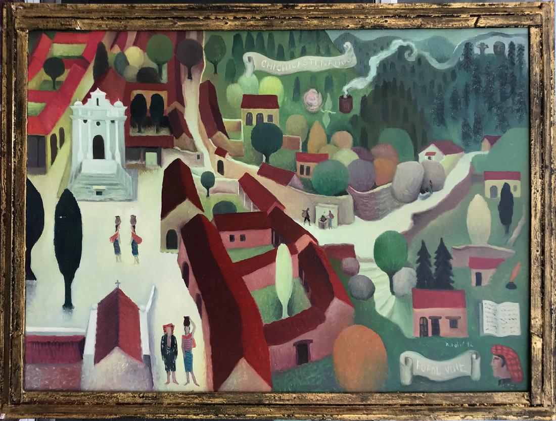 NICOLAS RUBIO Spanish b. 1928 Oil on canvas (1 of 4)