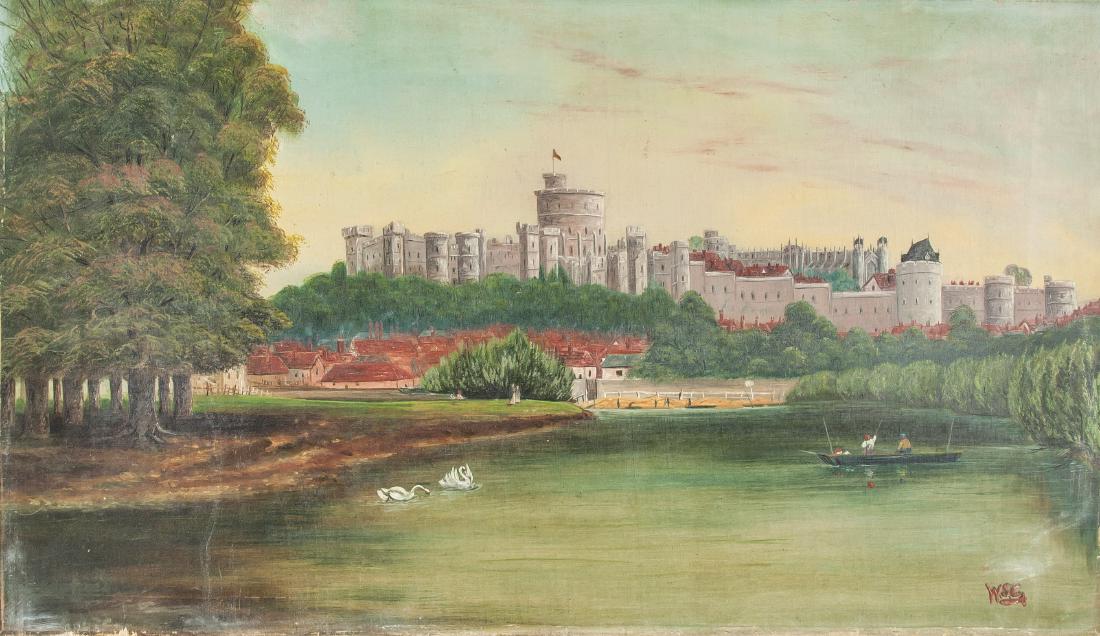 WINSTON CHURCHILL UK 1874-1965 OOC Windsor Castle (1 of 8)