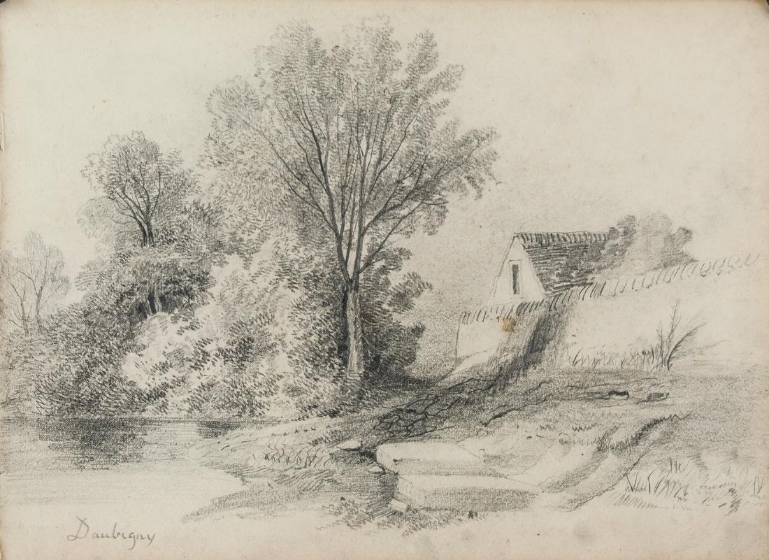 Attr. CHARLES-FRACOIS DAUBIGNY French 1817-1878 (1 of 6)