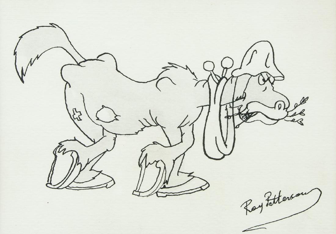 ROY PATTERSON Ink on Paper Cartoon (1 of 5)