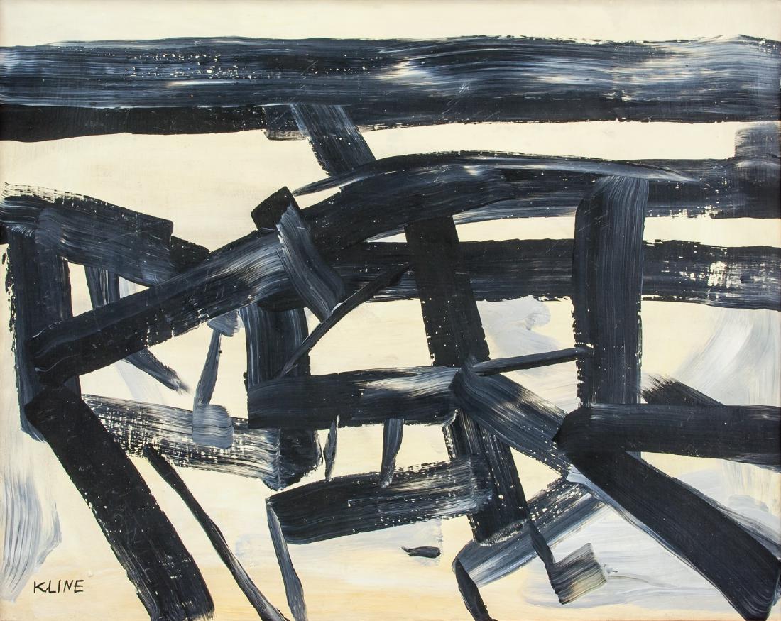 Attr. FRANZ KLINE American 1910-1962 OOC Abstract (1 of 5)