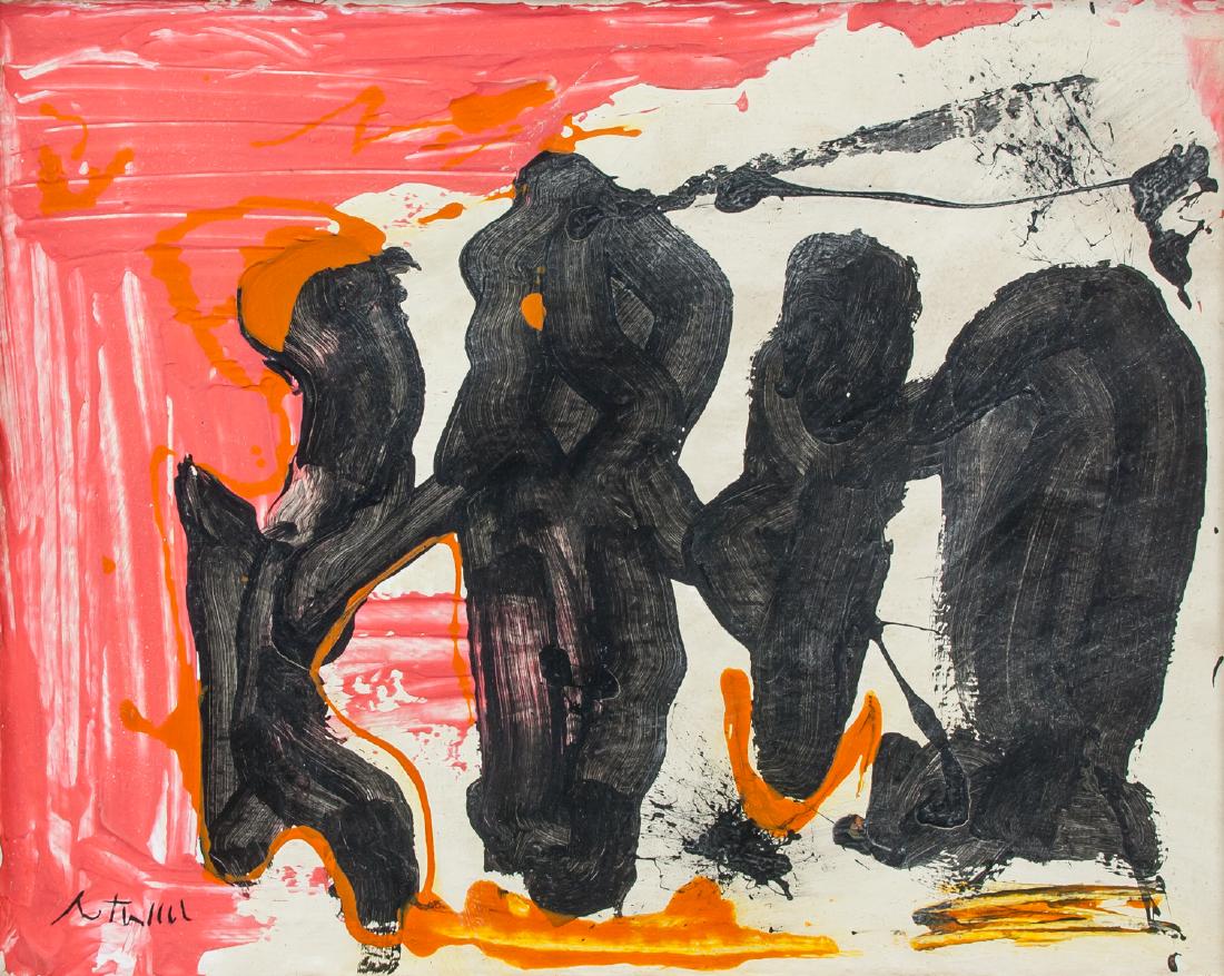 Manner of ROBERT MOTHERWELL US 1915-1991 Oil (1 of 5)