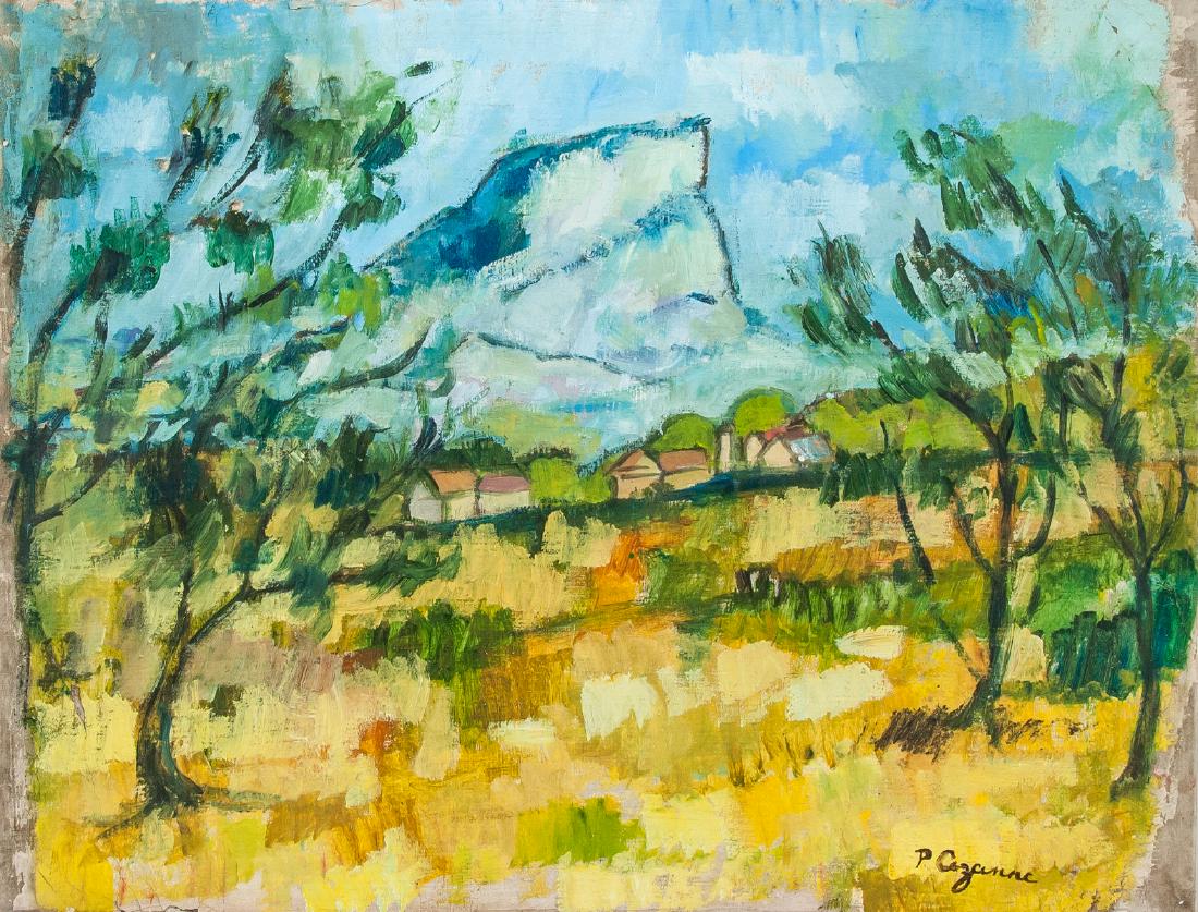 Attr. PAUL CEZANNE French 1839-1906 OOB (1 of 6)