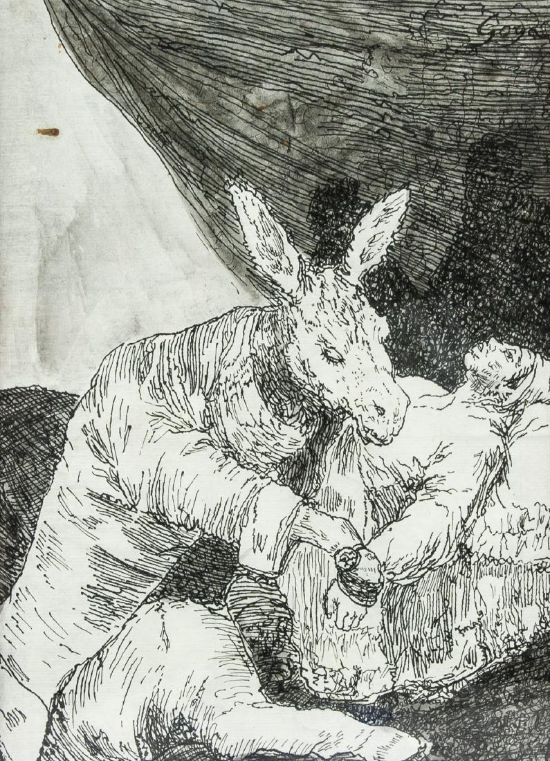 FRANCISCO GOYA  Spanish 1746-1828 Ink on Paper (1 of 5)