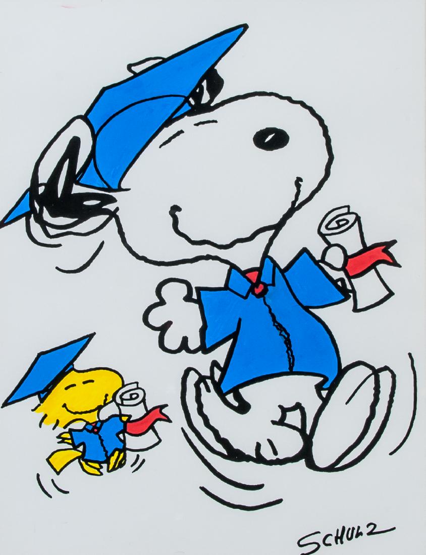 American Pop Art Mixed Media Signed Schulz (1 of 5)