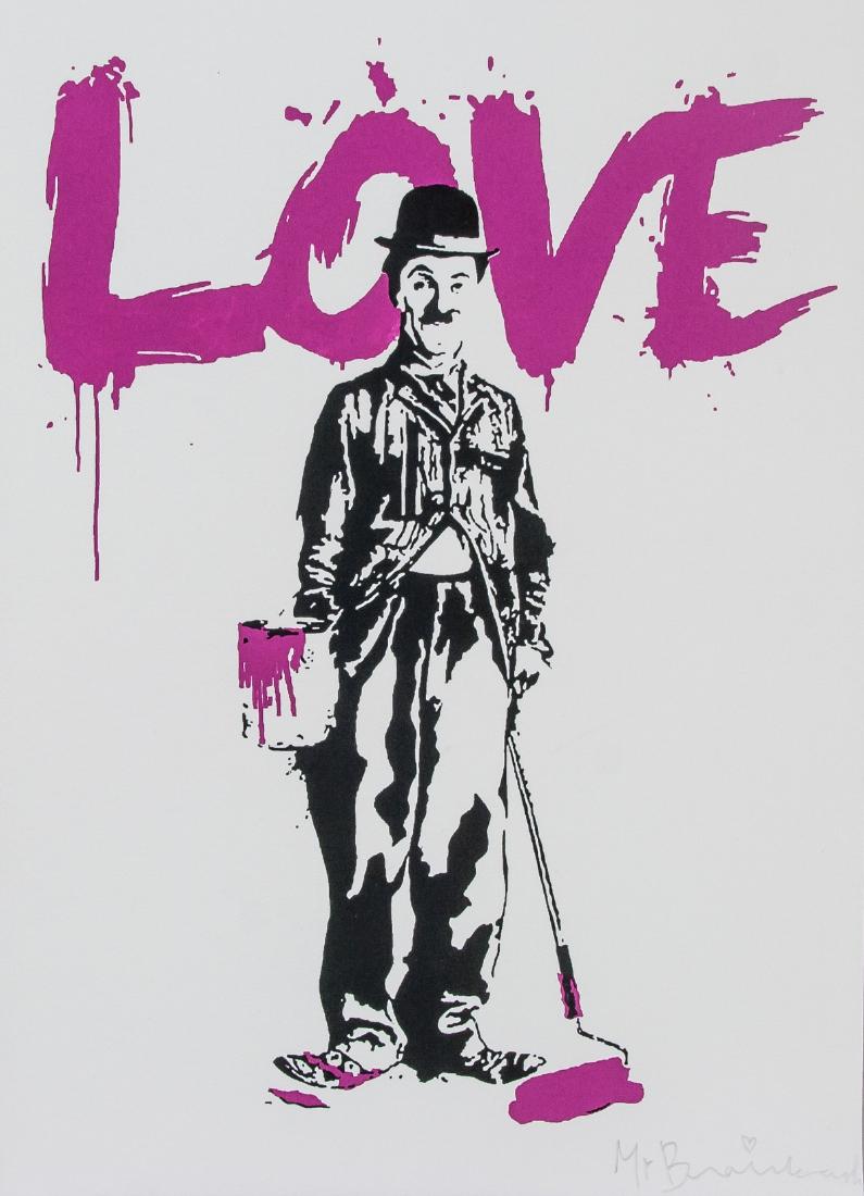 British Pop Art Silkscreen Litho Signed Banksy (1 of 8)