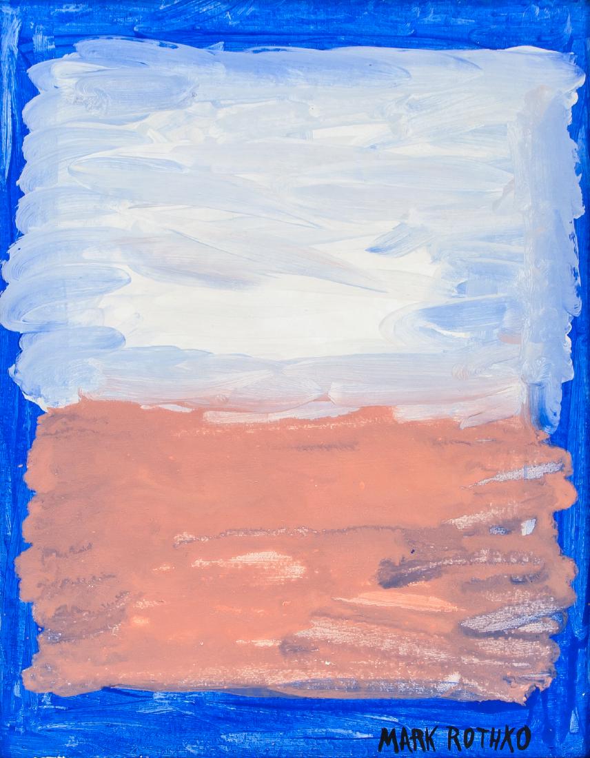 American OOC Abstract Signed Mark Rothko (1 of 5)