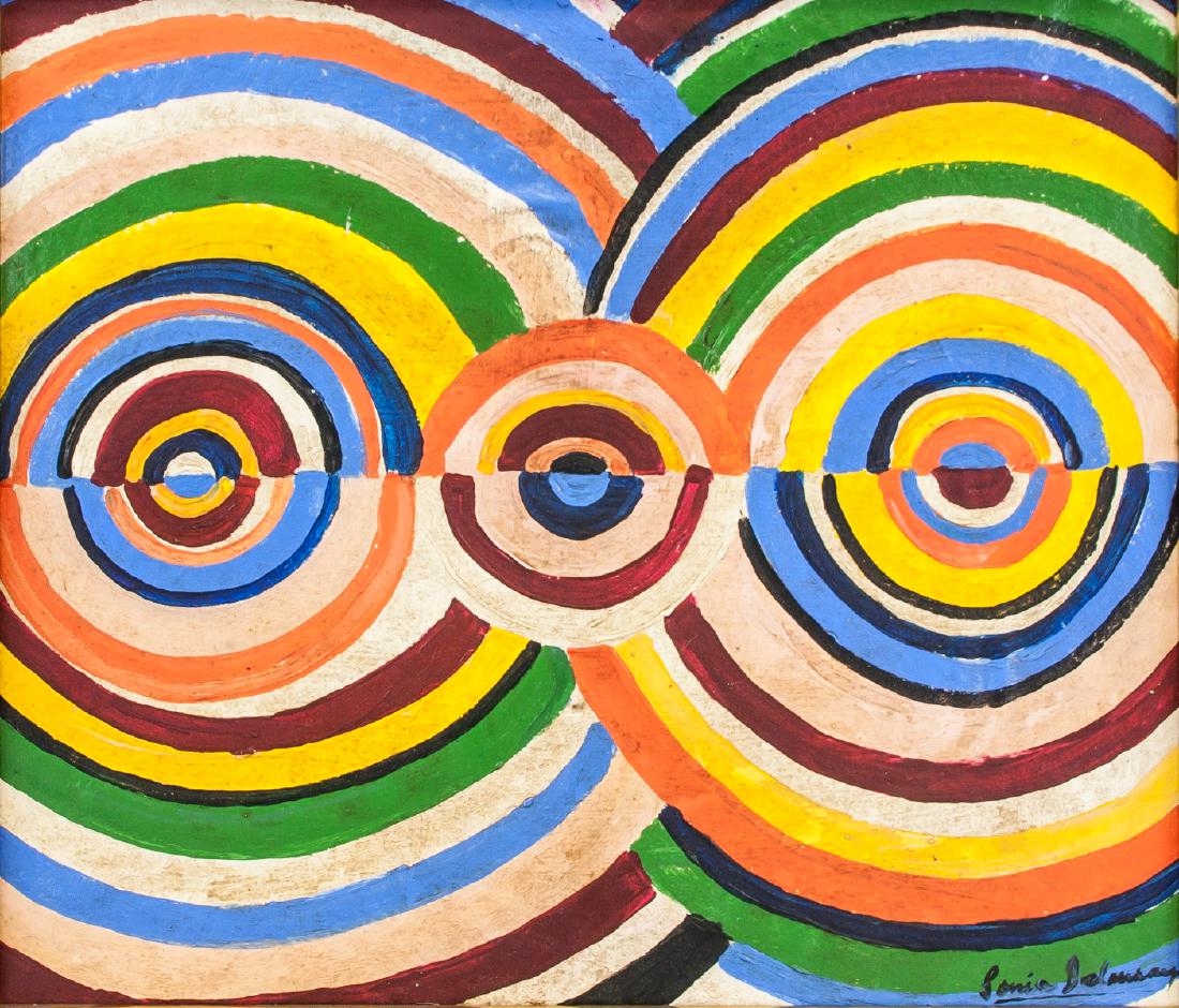 French Abstract OOC Signed Sonia Delaunay (1 of 5)