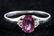 0.85ct Sapphire & 0.02ct Diamond Ring CRV $800