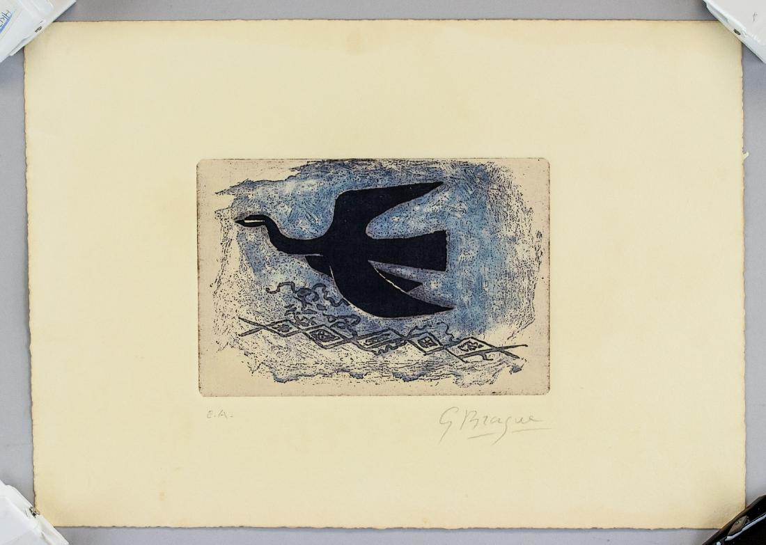 French Fauvist Linocut on Paper George Braque (1 of 8)