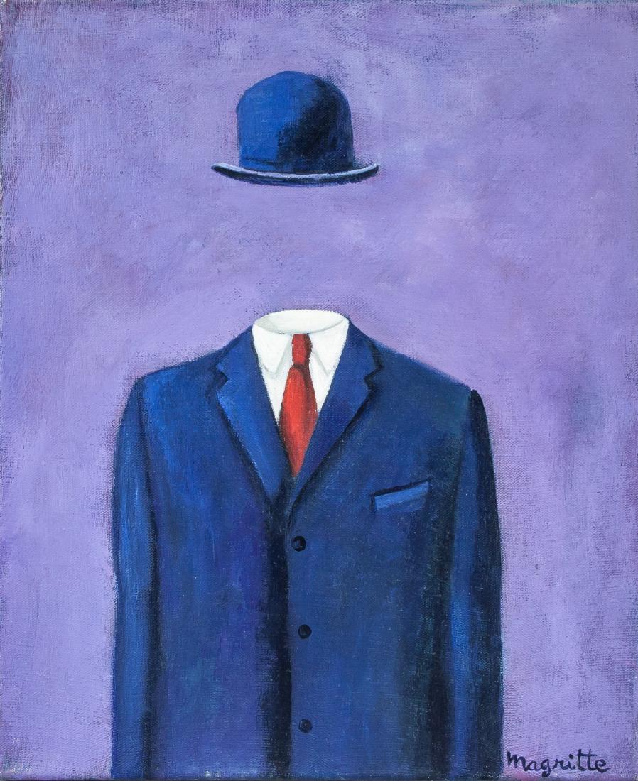 Rene Magritte Belgian Surrealist OOC Portrait (1 of 8)