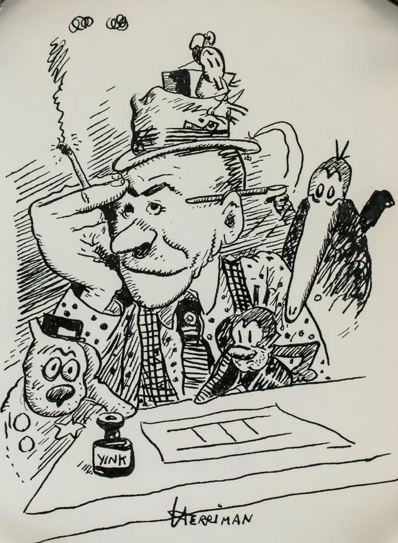 George Herriman American Pop Art Ink on Paper (1 of 7)