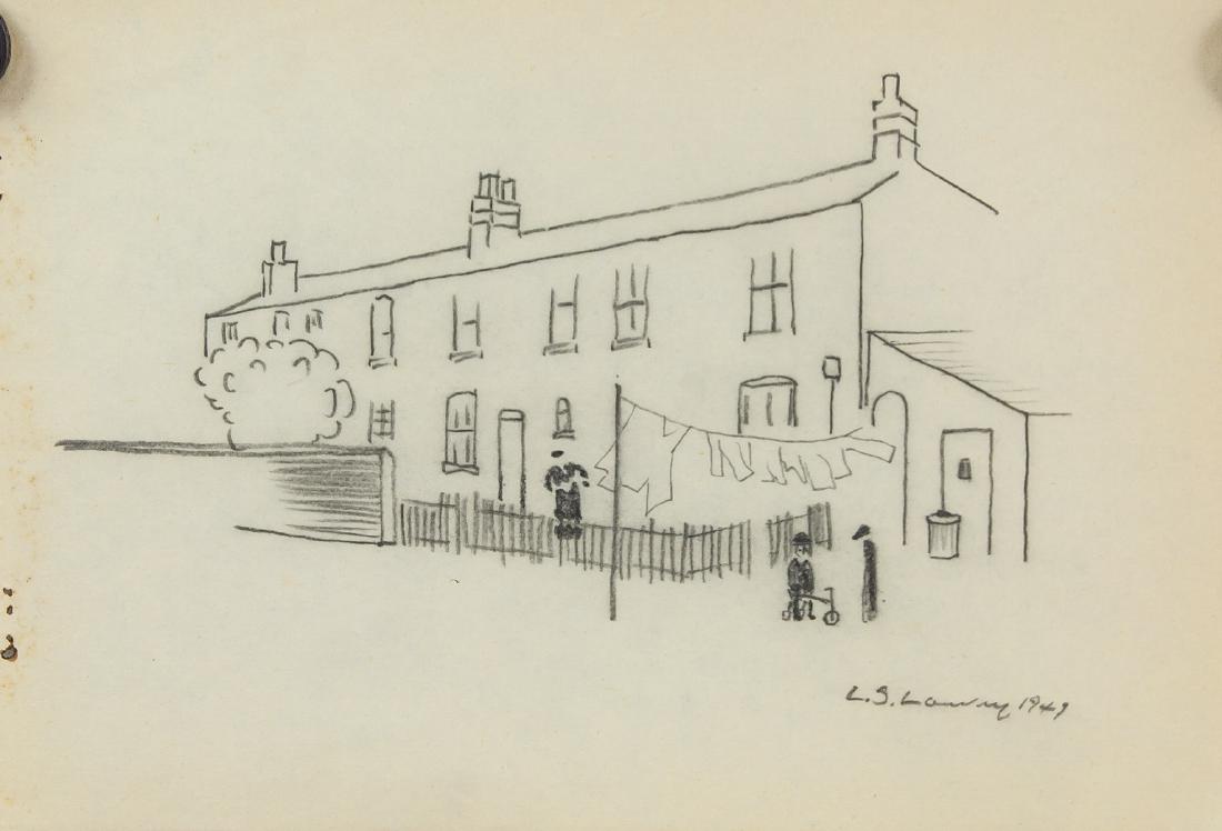 Laurence Stephen Lowry British Naive Art Ink (1 of 5)