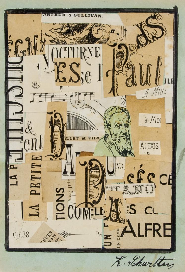 Kurt Schwitters German Dadaist Mixed Media (1 of 5)