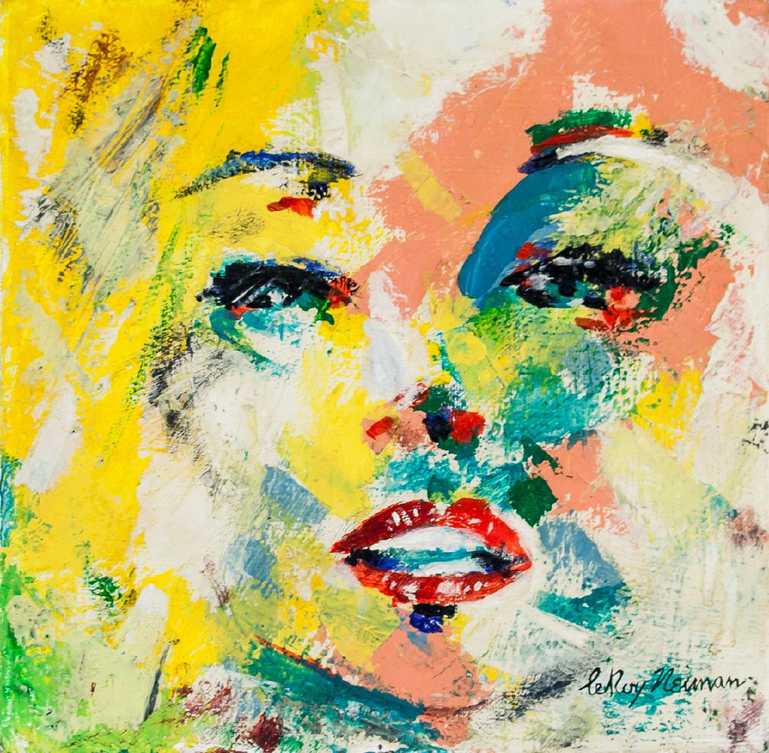 LeRoy Neiman US Pop Art Oil on Canvas (1 of 7)