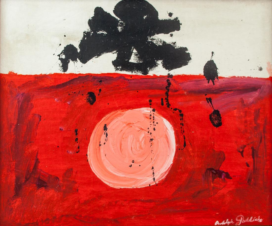 Adolph Gottlieb American Abstract Oil on Canvas (1 of 5)