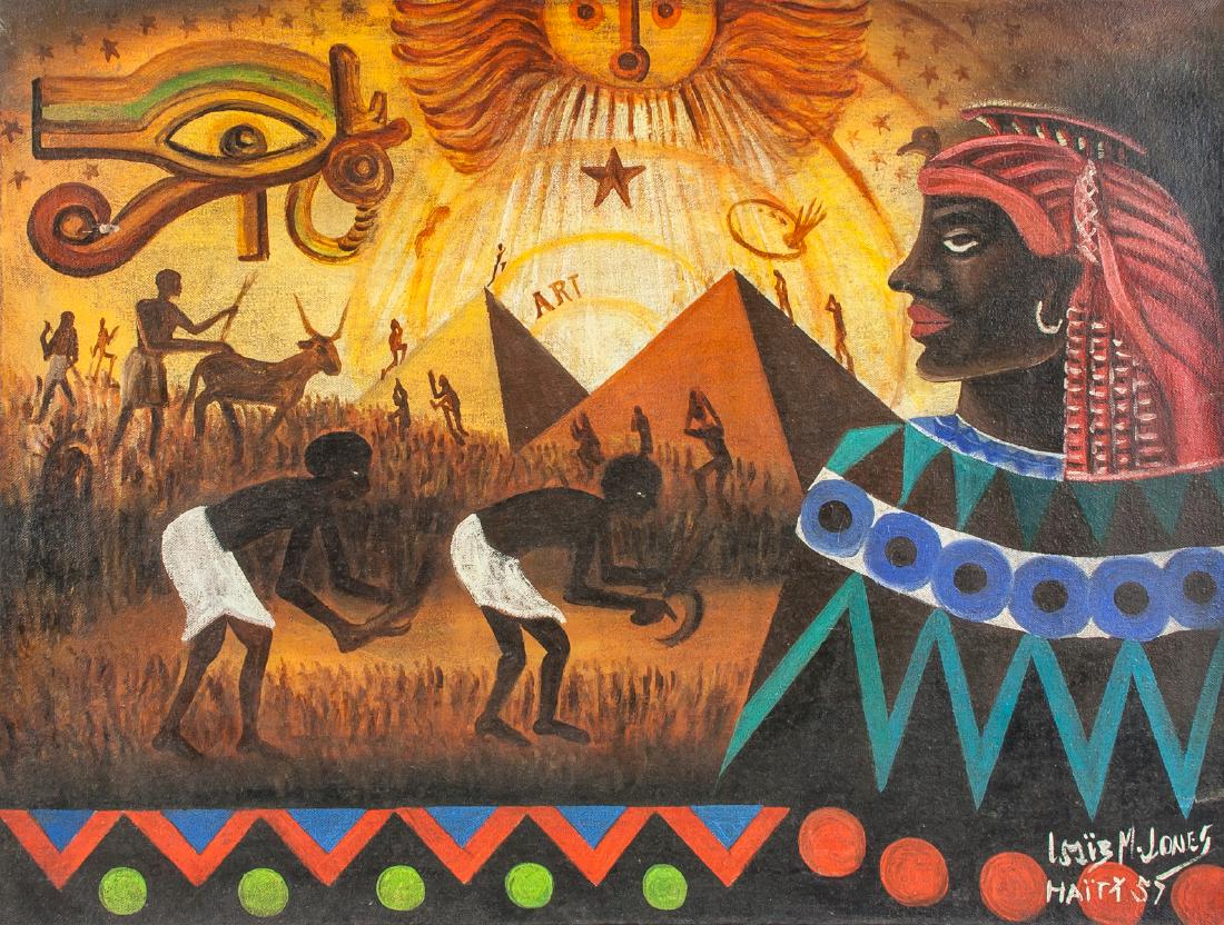 Lois Mailou Jones Harlem Renaissance Oil on Canvas (1 of 6)