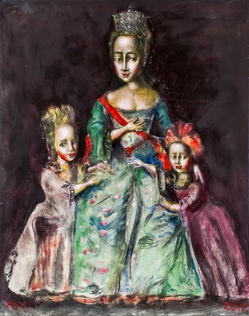 Andrei Medvedev b. 1960 Russian OOC Portrait 2015 (1 of 11)
