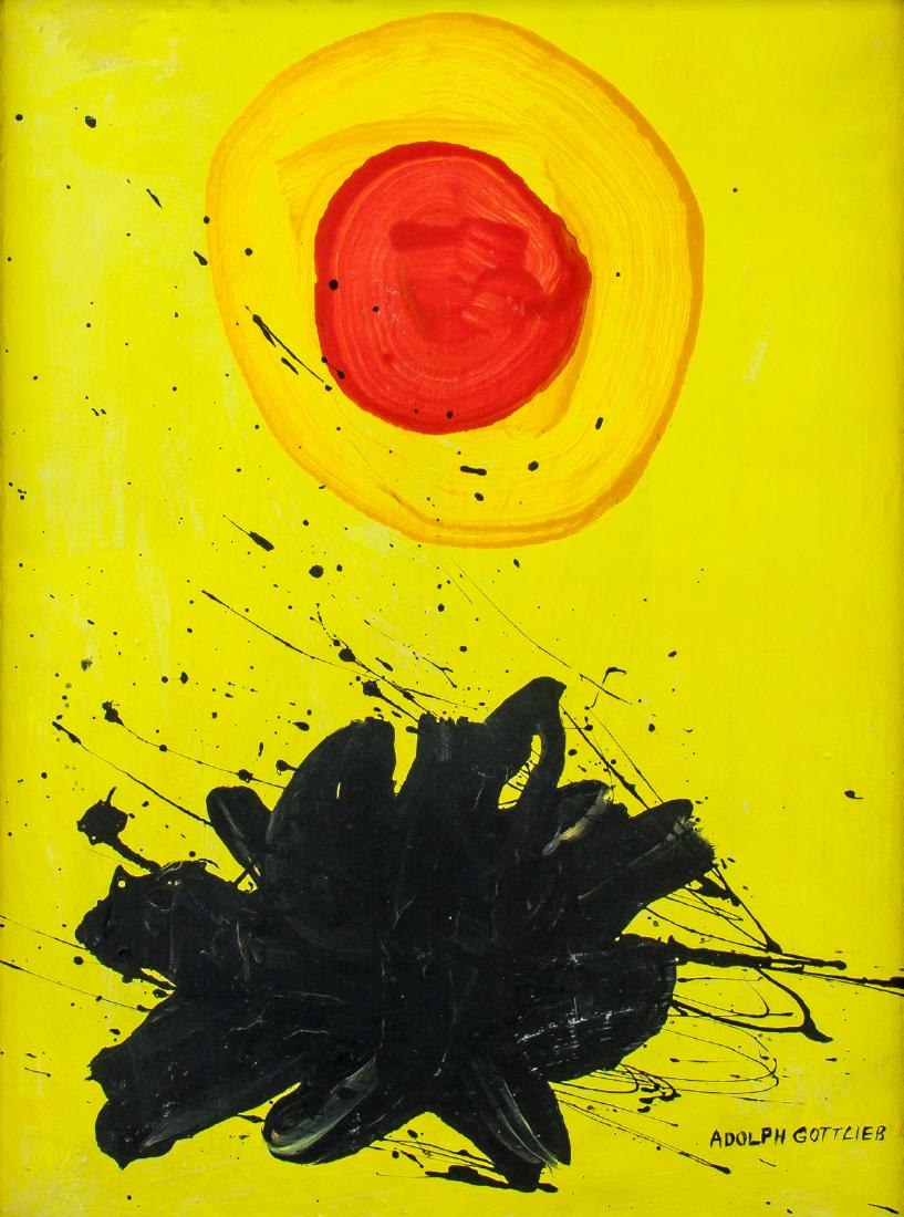Adolph Gottlieb American Abstract Oil on Canvas (1 of 5)