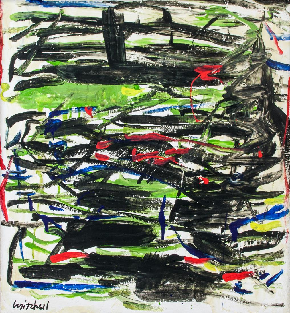 Joan Mitchell American Abstract Oil on Canvas (1 of 5)