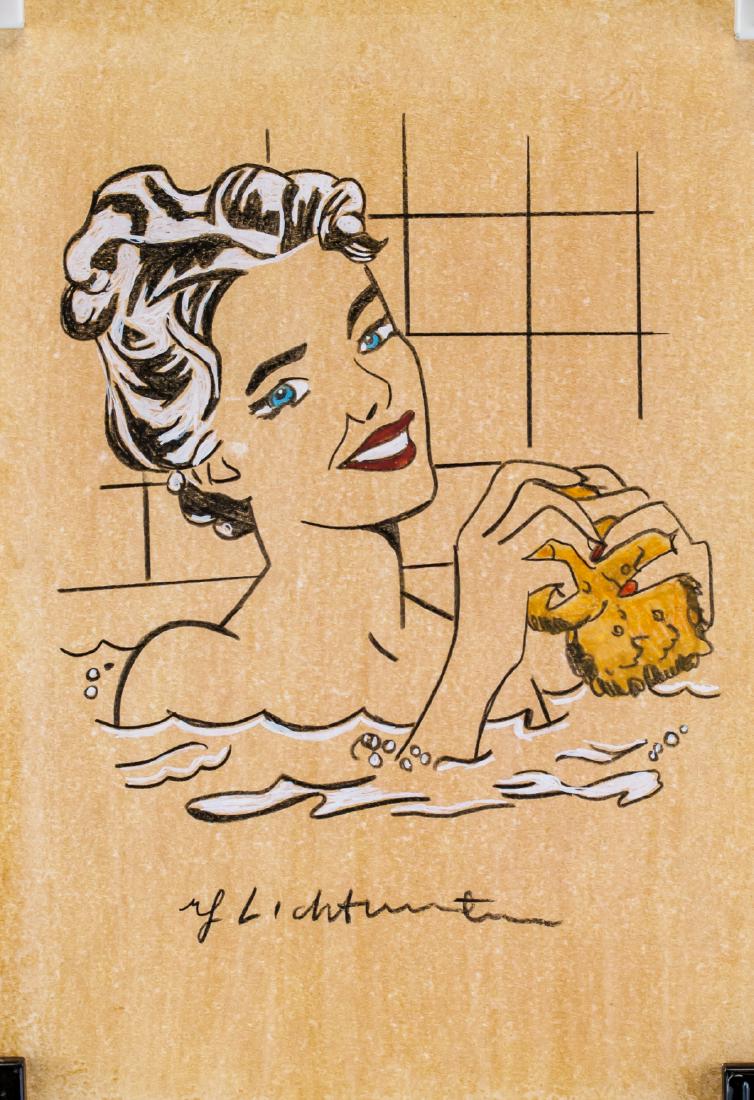 Roy Lichtenstein American Pop Mixed Media on Paper (1 of 6)