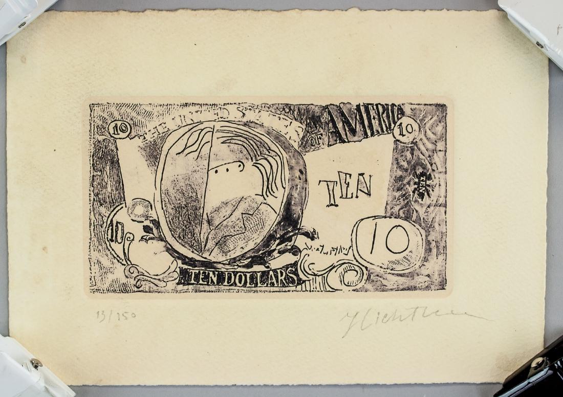 Roy Lichtenstein US Pop Art Linocut 13/150 Signed (1 of 6)