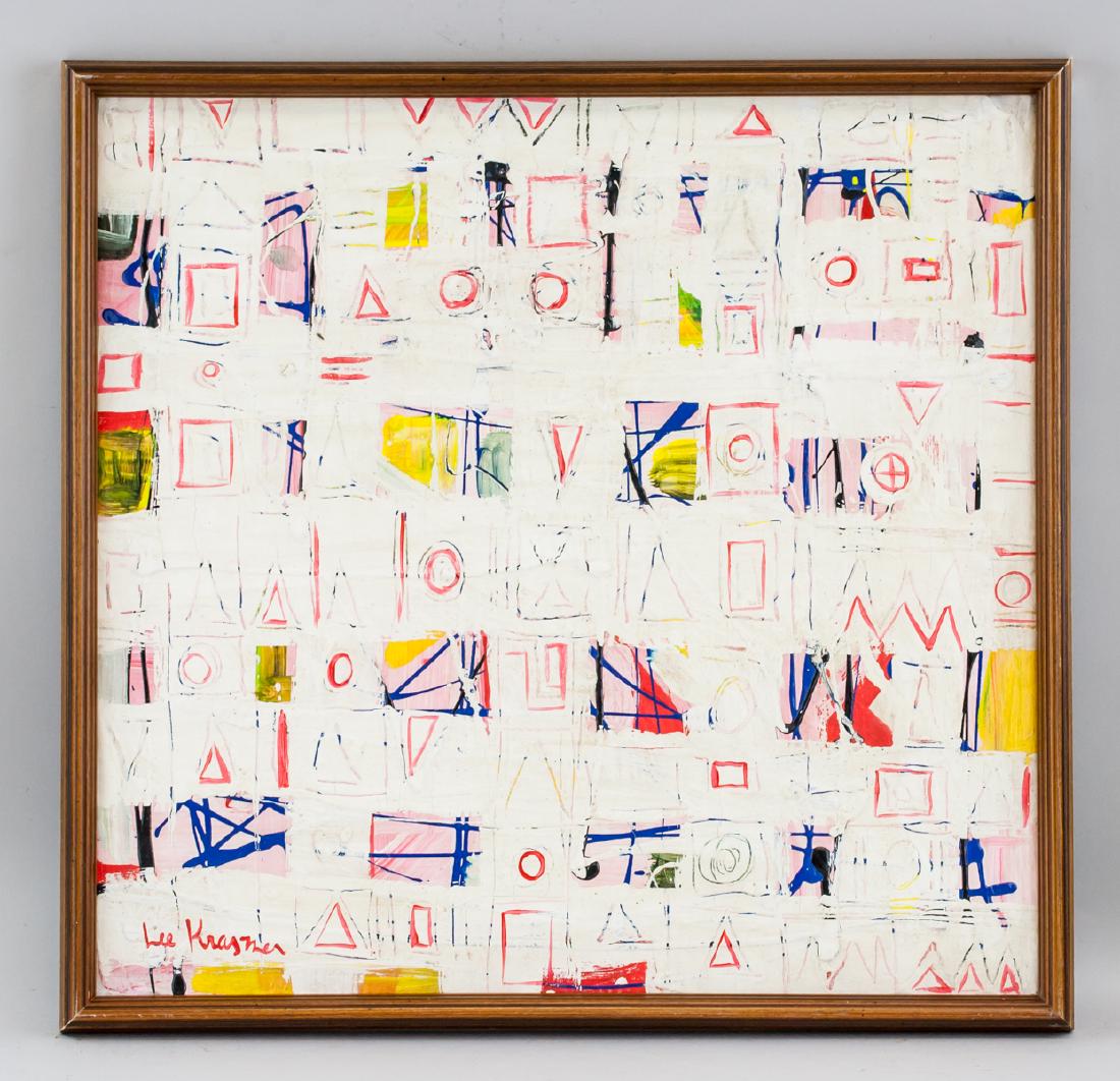 Lee Krasner American Abstract Oil on Canvas (1 of 6)