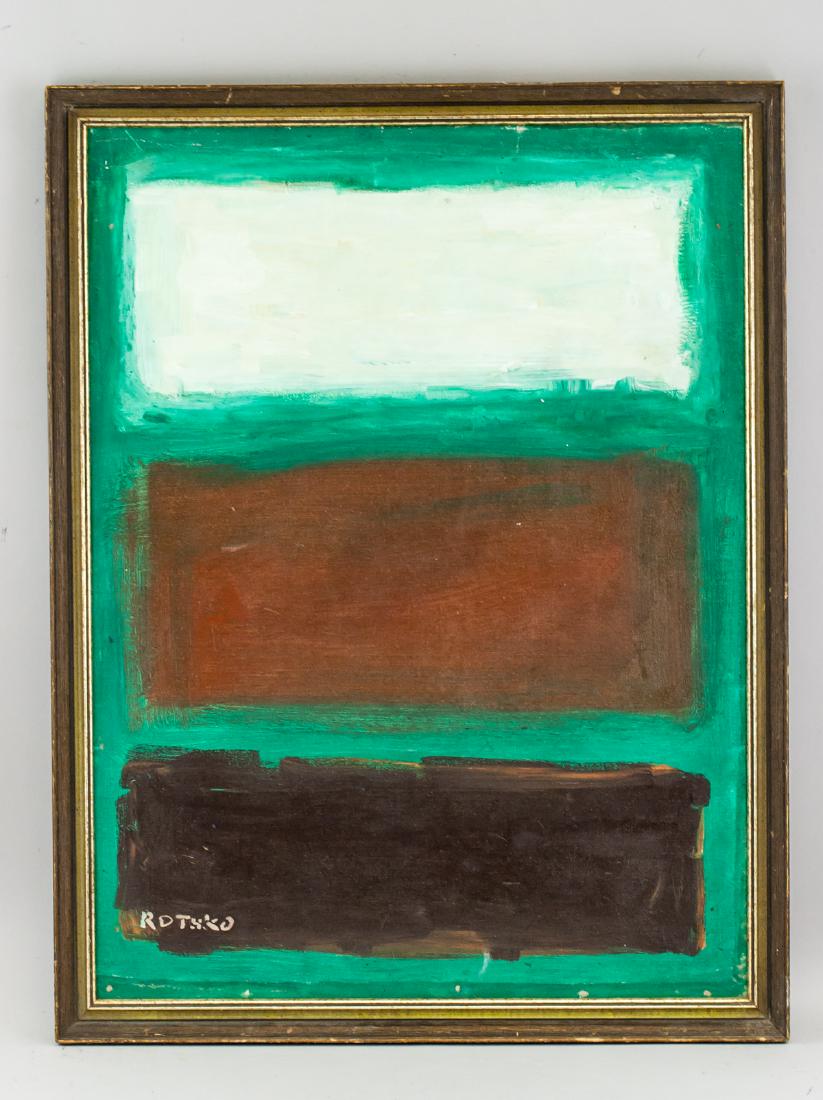 Mark Rothko American Abstract Oil on Canvas (1 of 7)