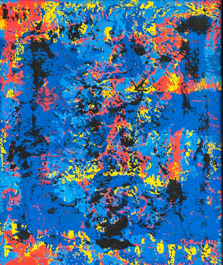 Clyfford Still American Abstract Oil on Canvas (1 of 6)