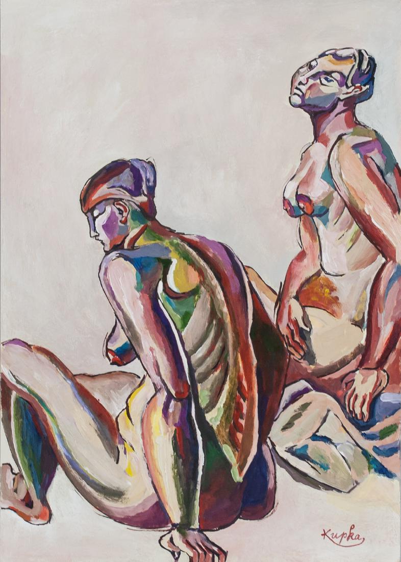 Frantisek Kupka Czech Expressionist Gouache/Paper (1 of 6)