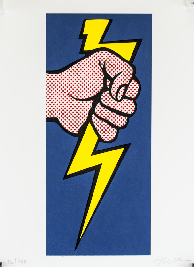 Roy Lichtenstein American Pop Signed Litho 12/400 (1 of 8)
