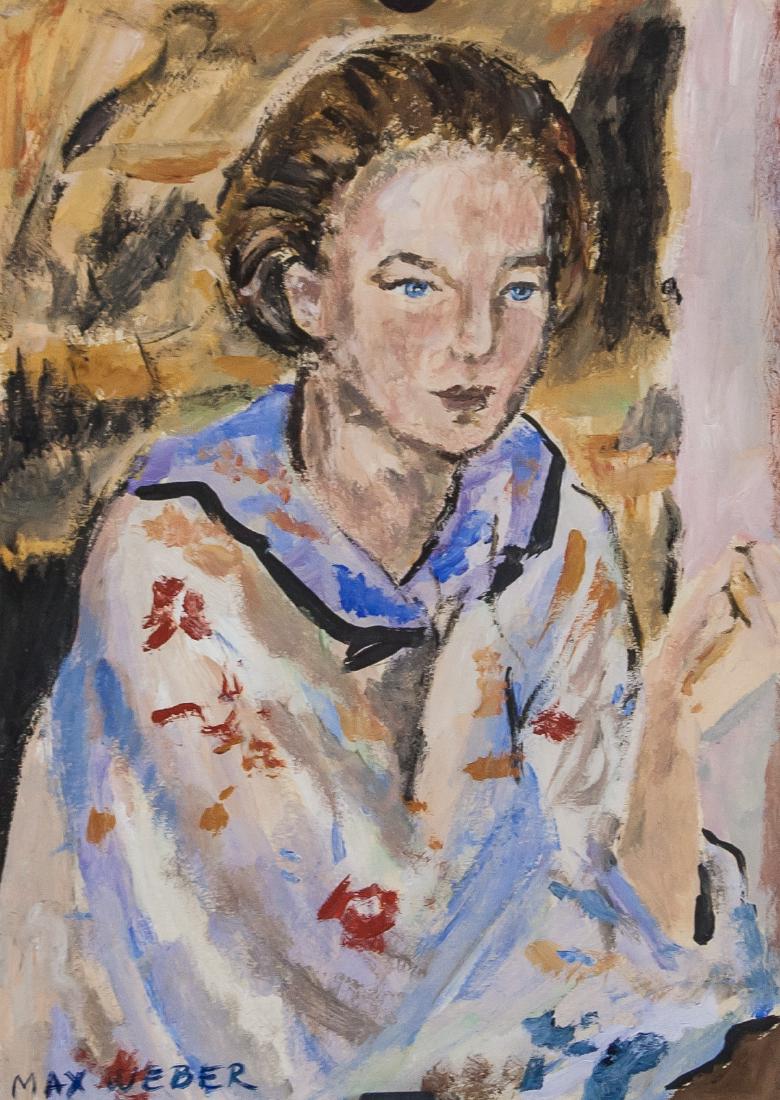 Max Weber American Cubist Mixed Media on Paper (1 of 7)