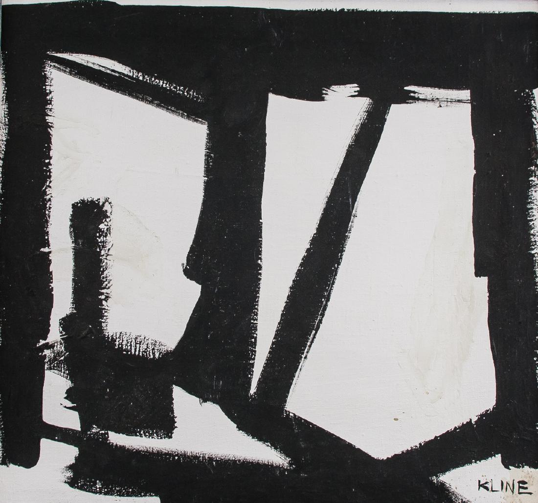 Franz Kline American Abstract Oil on Canvas (1 of 5)