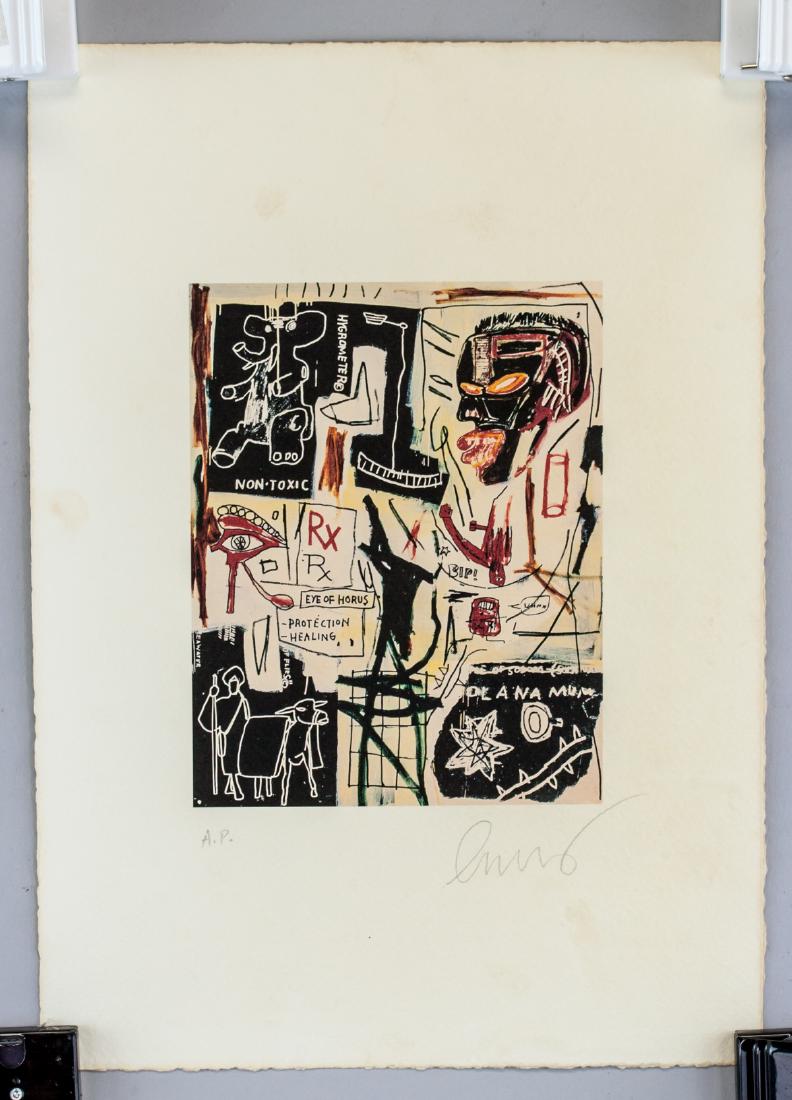 Jean-Michel Basquiat US Signed Lithograph AP (1 of 5)