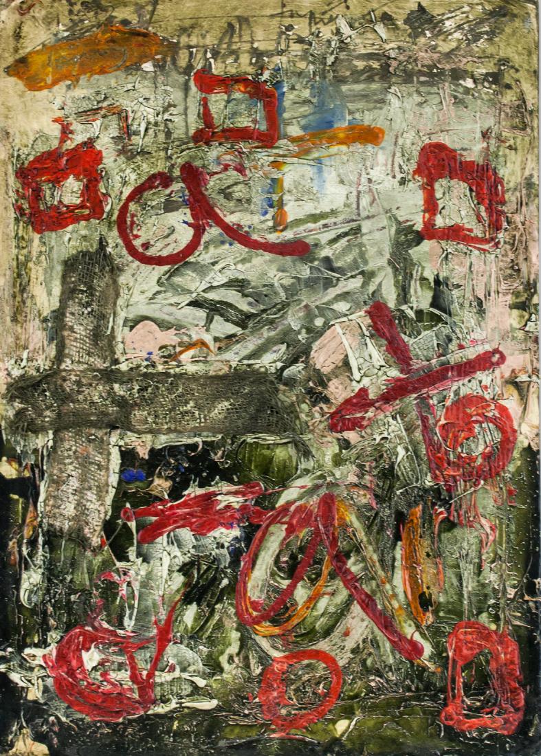 Antoni Tapies Spanish Informalist Mixed Media (1 of 10)