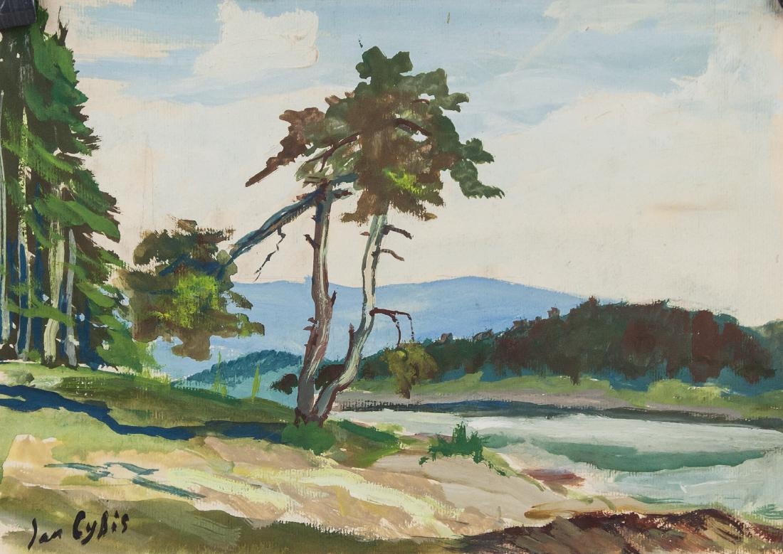 Jan Cybis Polish Colorist Oil on Paper (1 of 8)