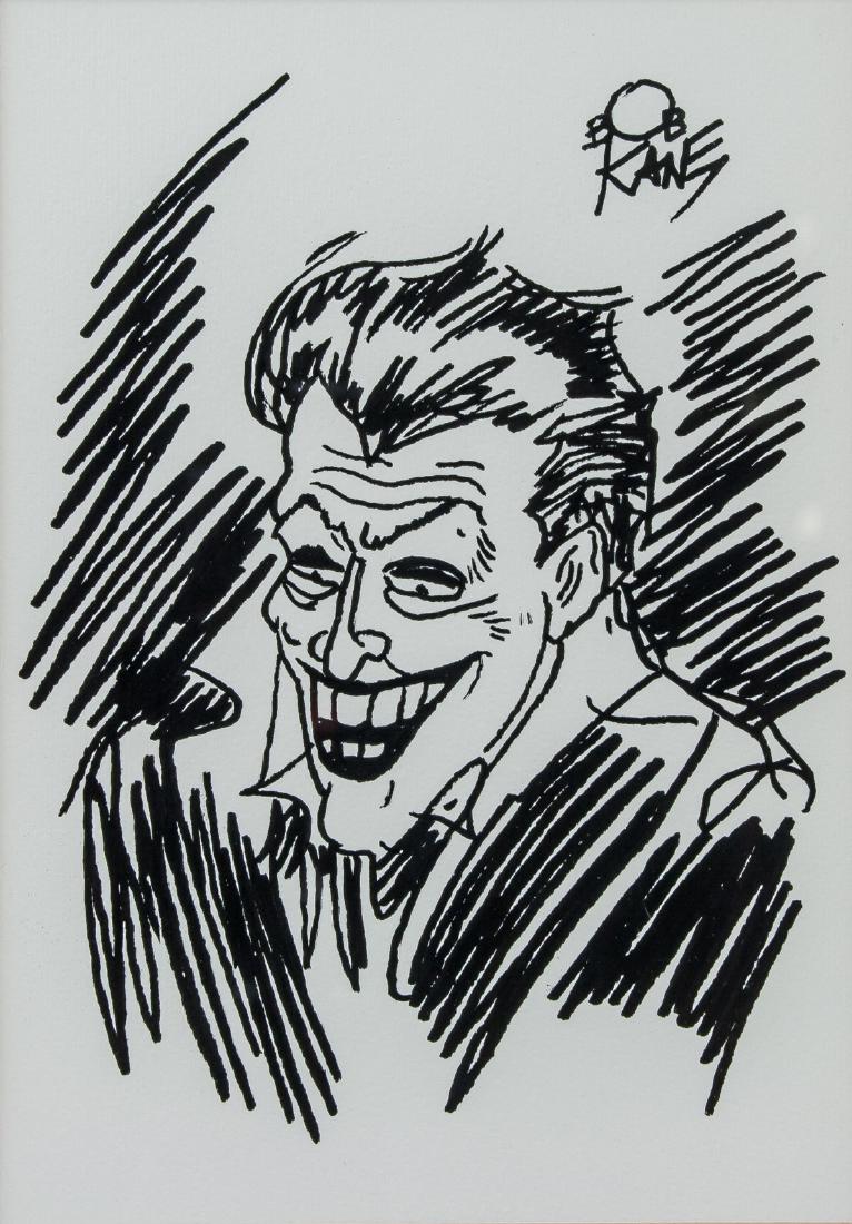 Bob Kane American Pop Art Ink Joker (1 of 5)