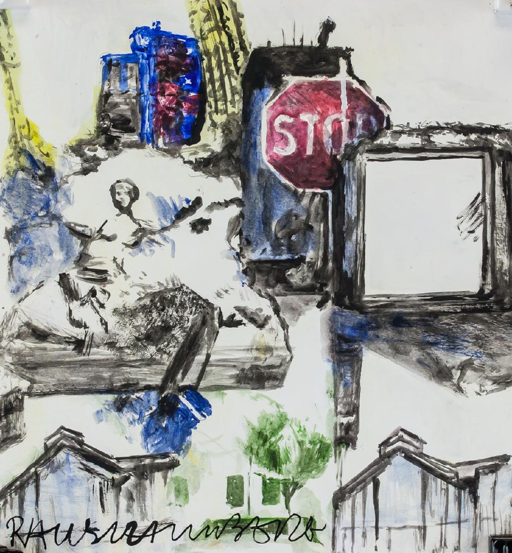 Robert Rauschenberg 1925-2008 American Mixed Media (1 of 8)
