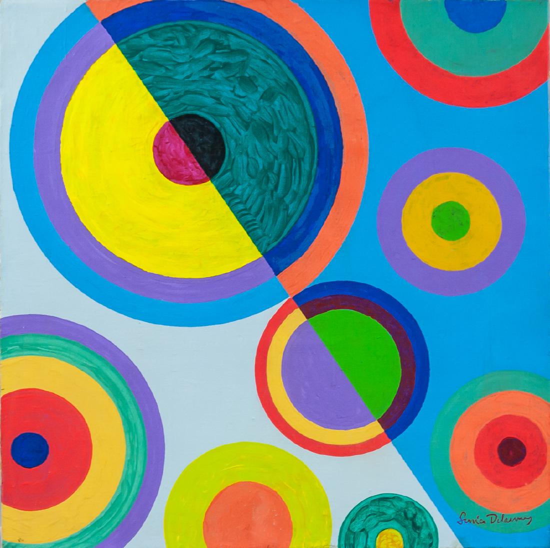 Sonia Delaunay Ukrainian-French Orphist OOC (1 of 9)